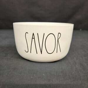 Rae Dunn Artisan Collection Savor Bowl Farmhouse Home Decor Kitchen